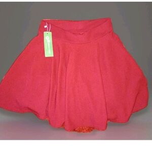 Urban Coco Skirt Red Medium Preppy Skater School Girl Girly Punk